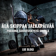 Älä enää skippaa jalkapäivää - katso miksi