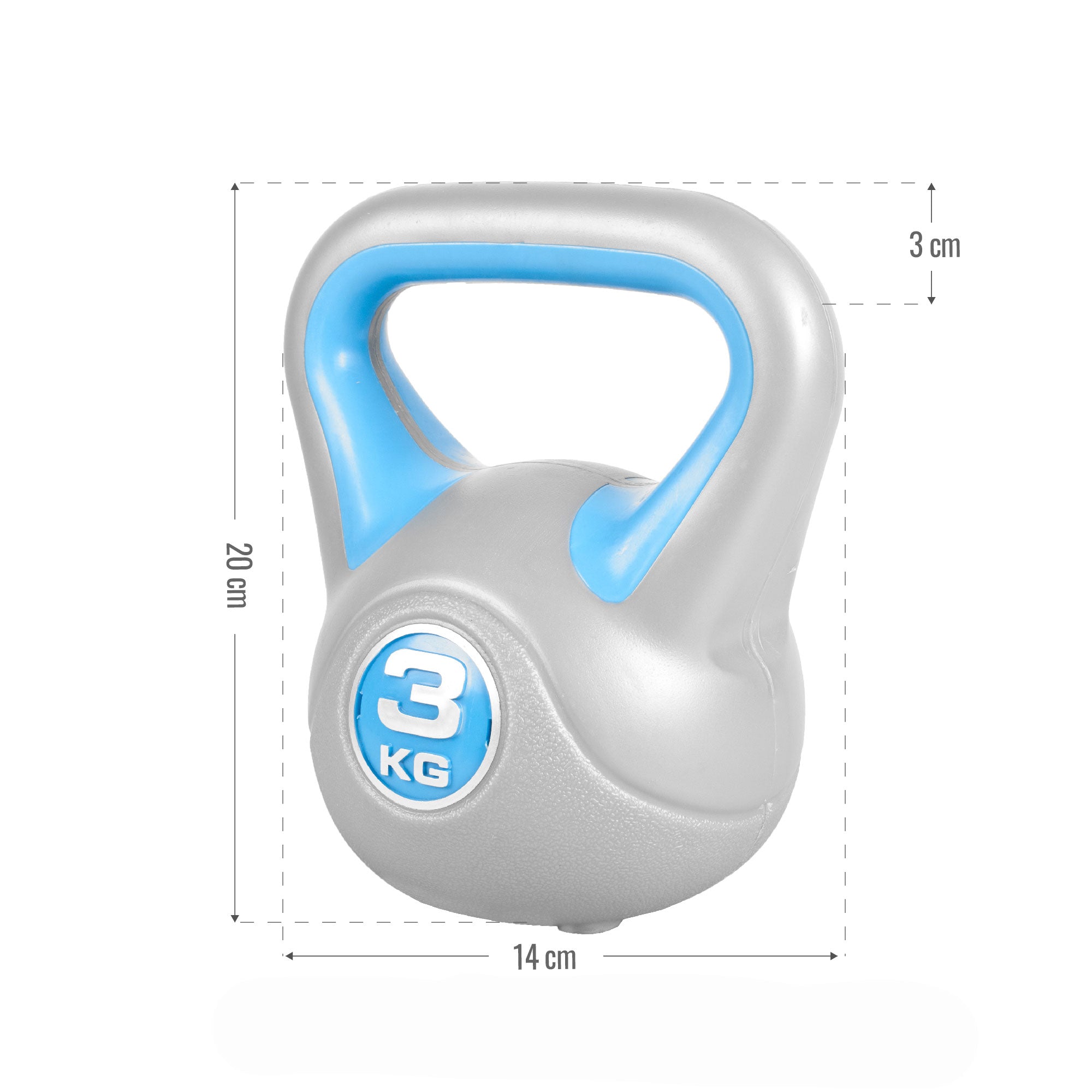 Contrast-kahvakuulasetti 2–20 kg terästelineellä