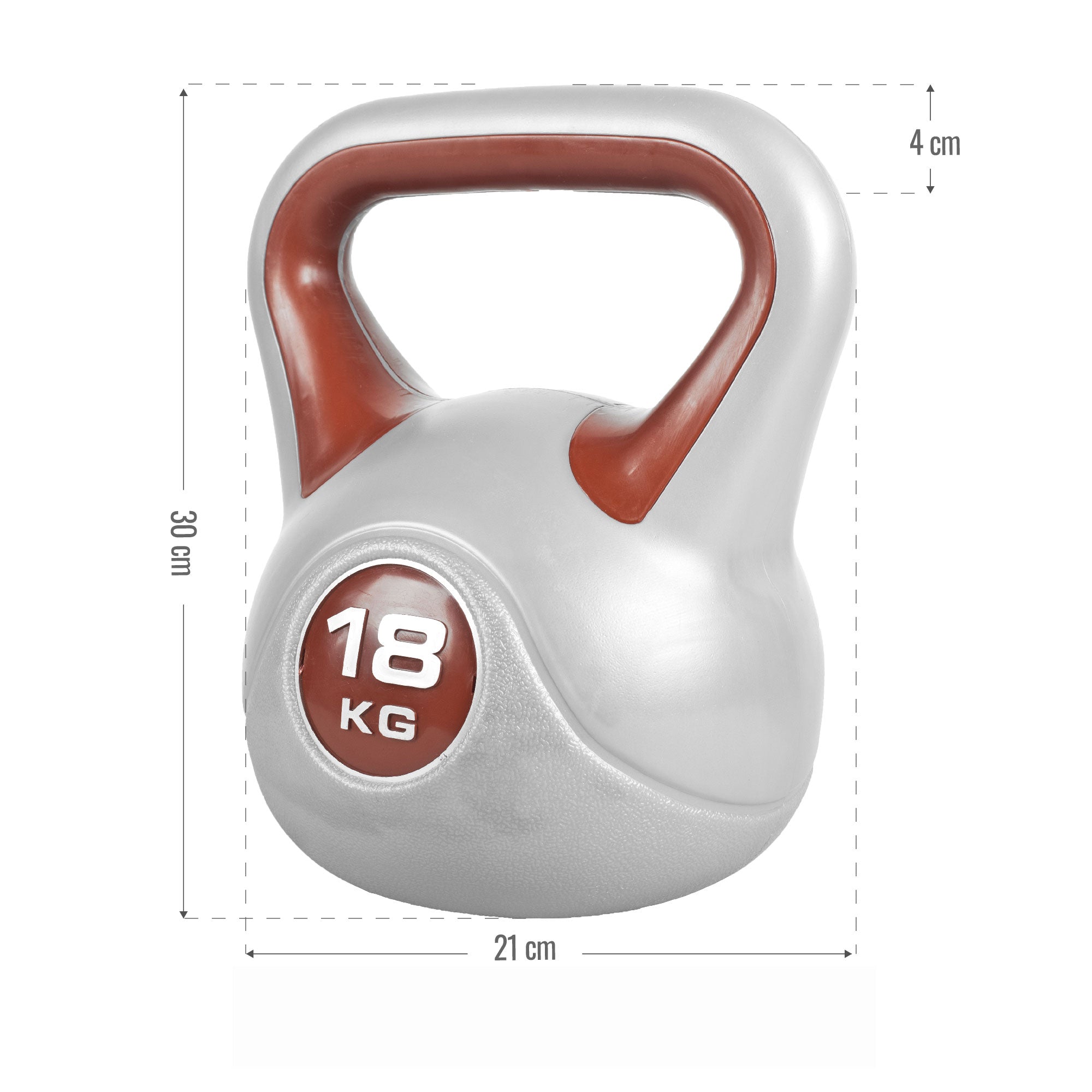 Contrast-kahvakuulasetti 2–20 kg terästelineellä