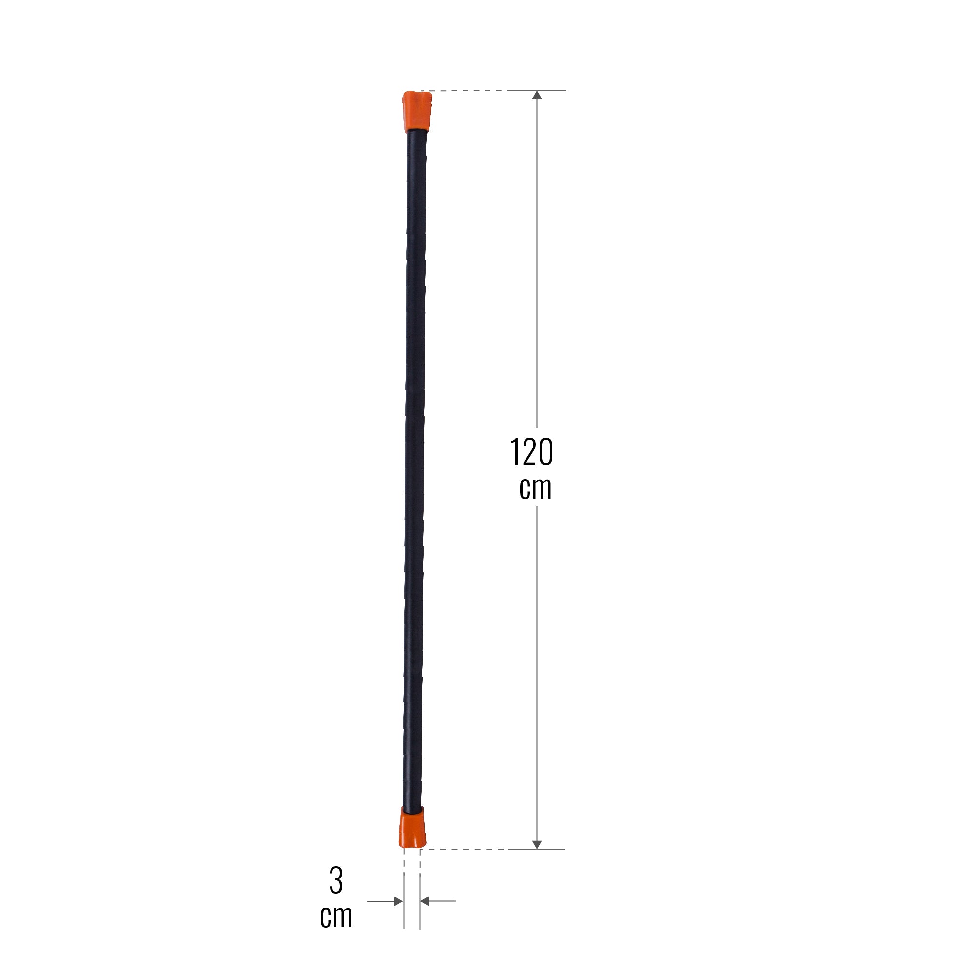 Aerobic Bar 1–10 kg – kiinteäpainoinen ryhmätreenitanko
