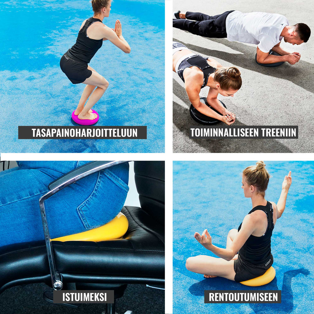 Piikillinen Balance Pad tasapainotyyny 33 cm
