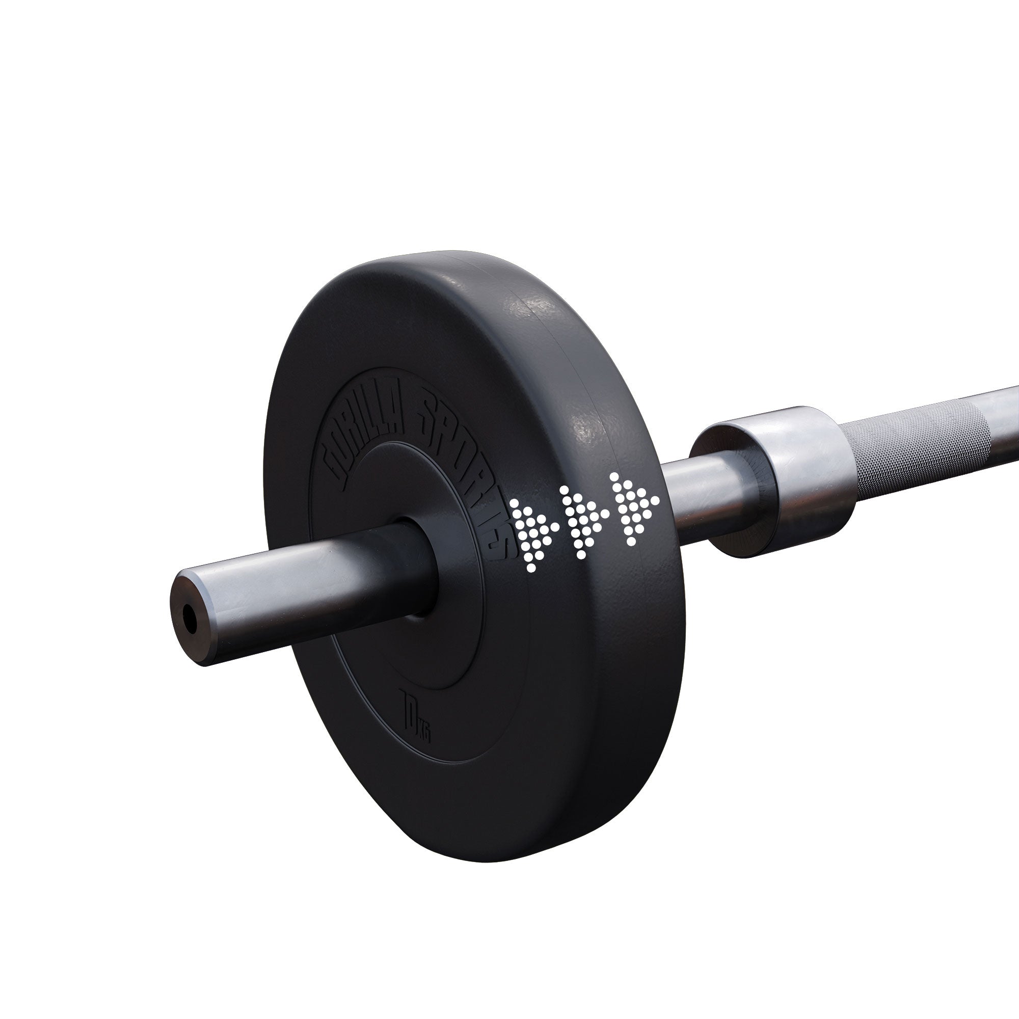 Vinyylipäällysteinen levypaino 1,25 kg 50 mm