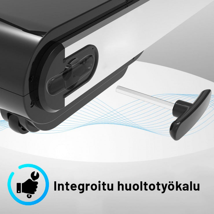 M8 kokoontaitettava juoksumatto, hopea