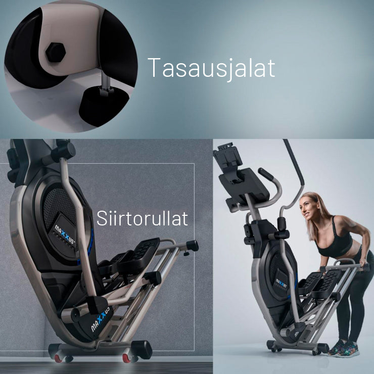CX 9.1 crosstrainer ilma- ja magneettivastuksella