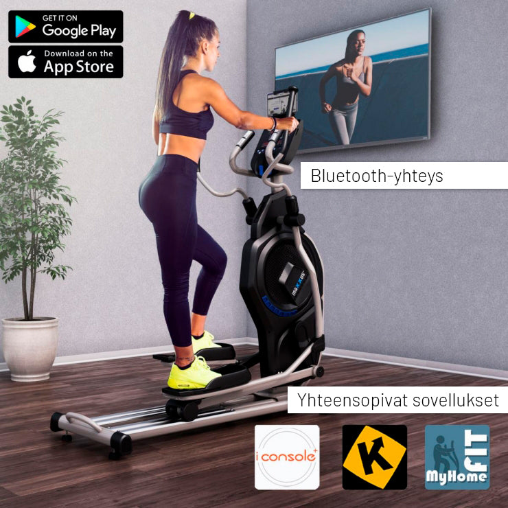 CX 9.1 crosstrainer ilma- ja magneettivastuksella