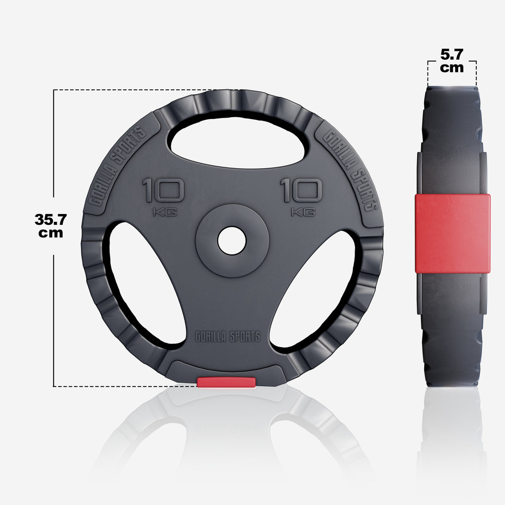 Vinyyli Tri Grip levytankosarja 100 kg