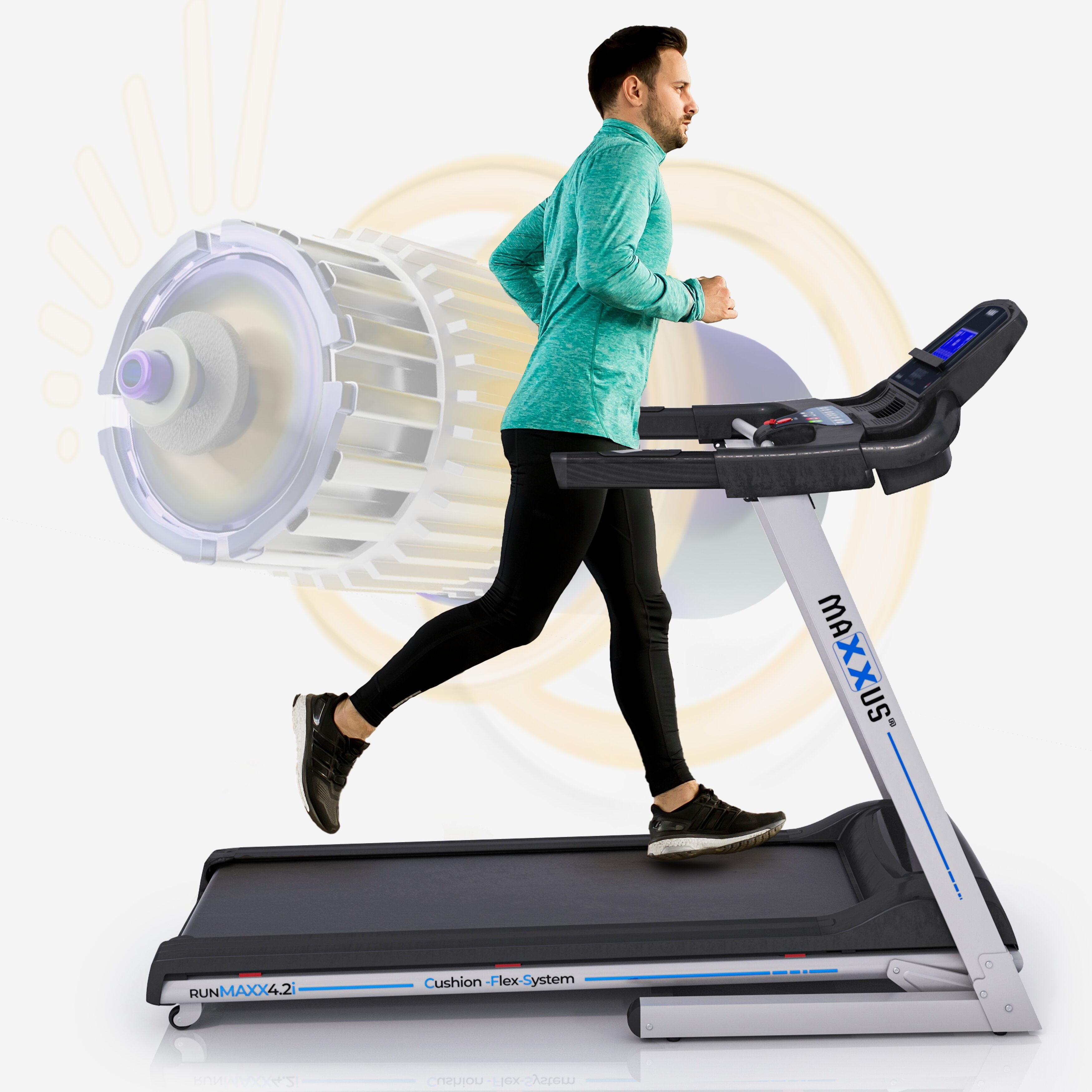 RunMaxx 4.2i kokoontaitettava juoksumatto