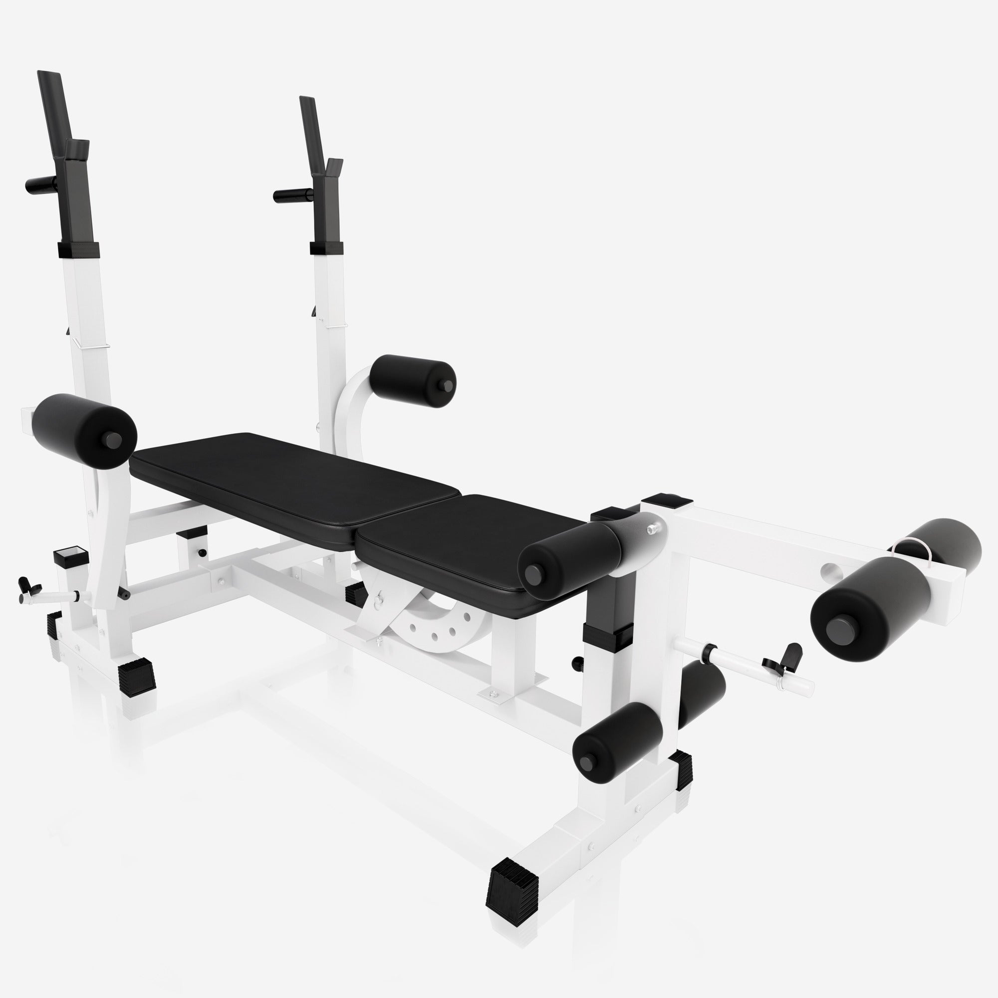 Monipuolinen painonnostopenkki + 108 kg levytankosarja