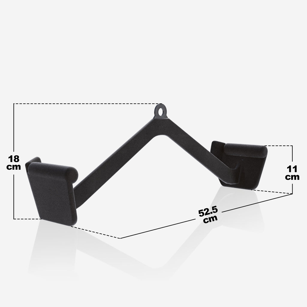Soutukahva taljaan kumipinnoitteella 52,5 cm