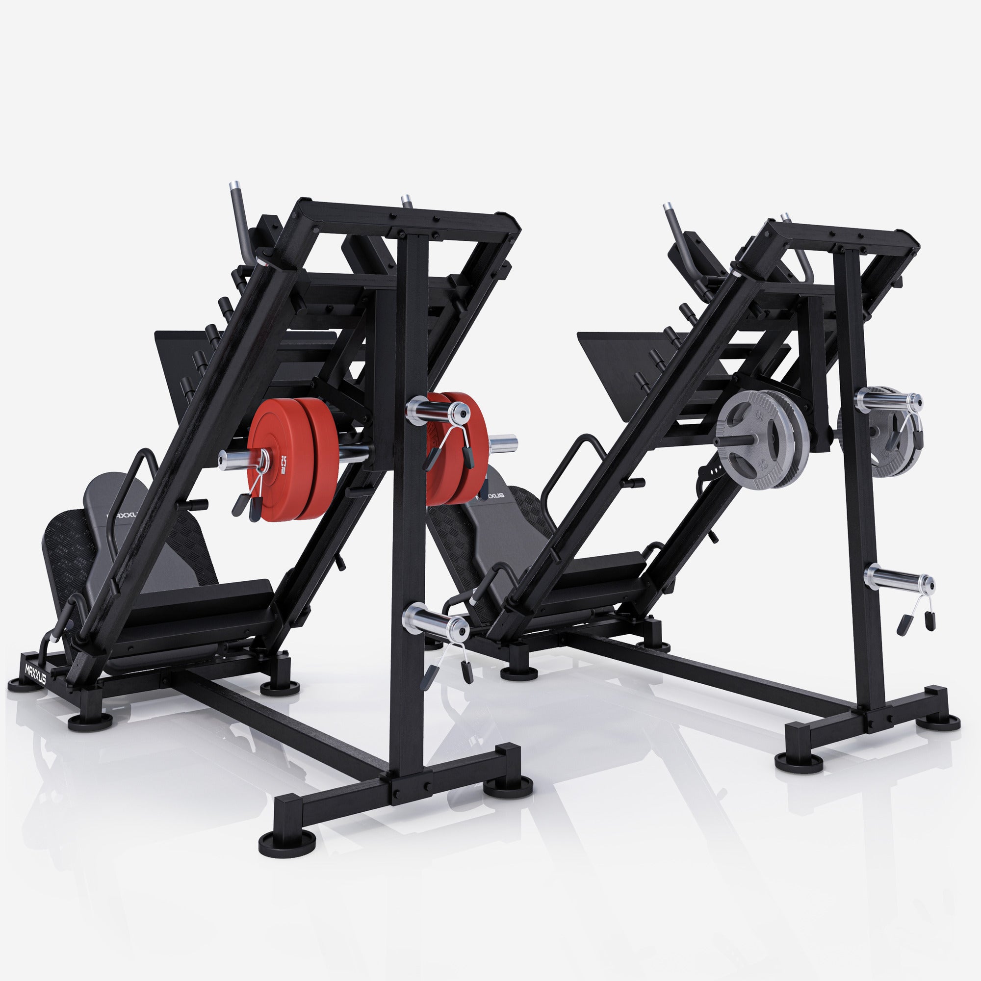 Jalkaprässi / hack-kyykkylaite 300 kg