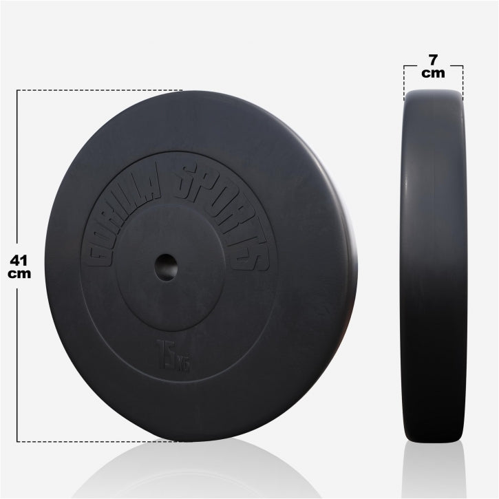 Vinyylinen levytankosarja 100 kg tangolla ja käsipainoilla