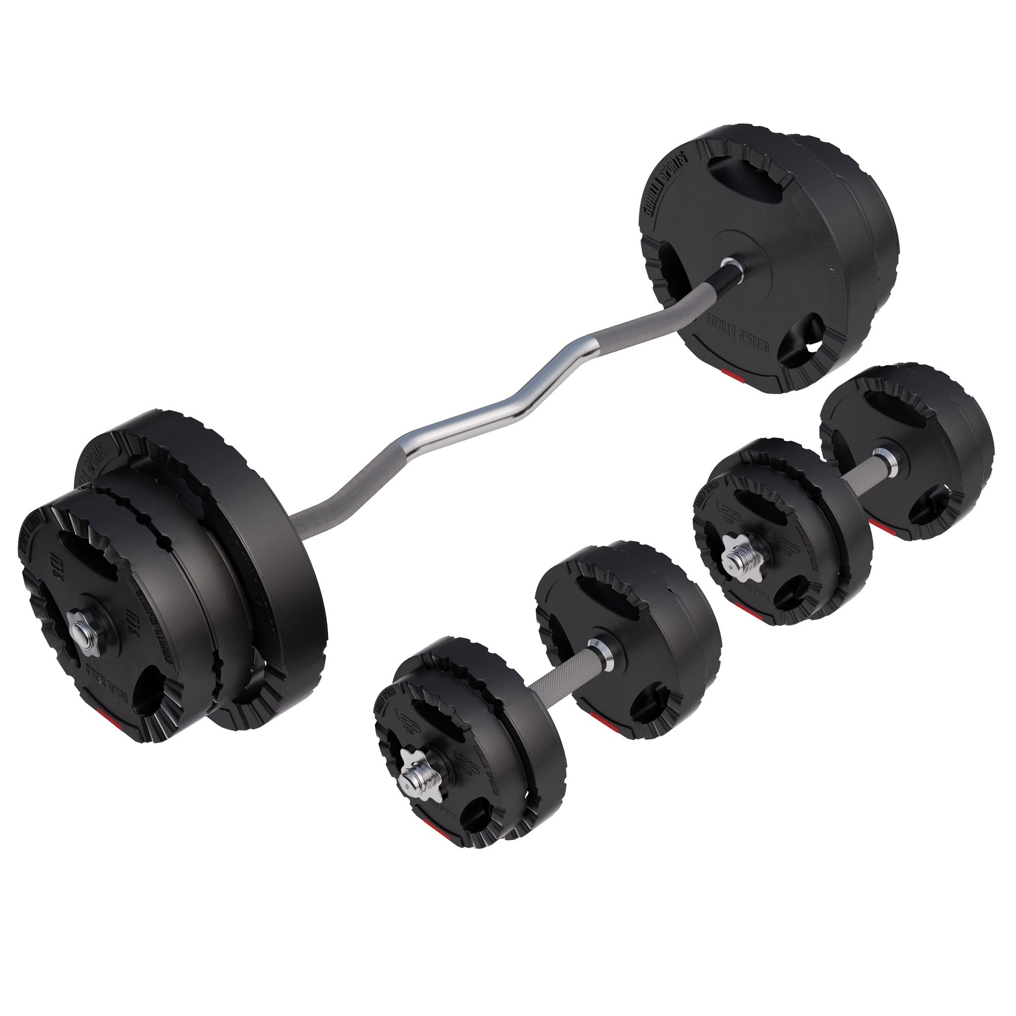 Vinyyli Tri Grip levytankosarja 70 kg