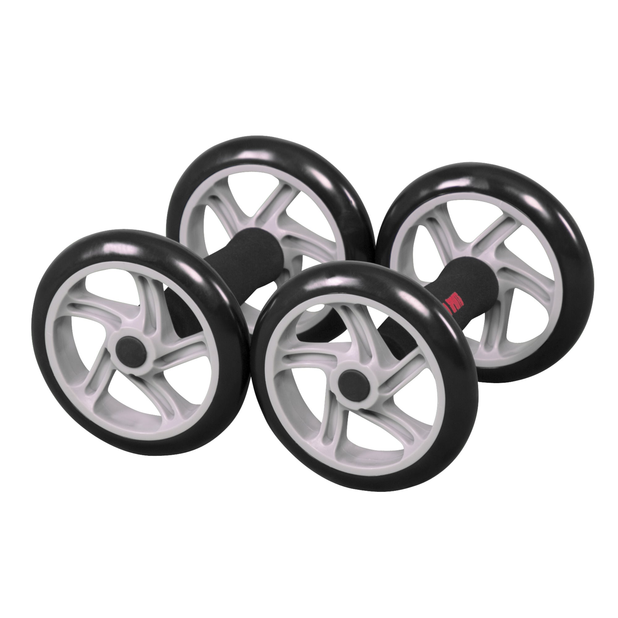 Ab Roller kahvat pehmusteilla, 2 kpl
