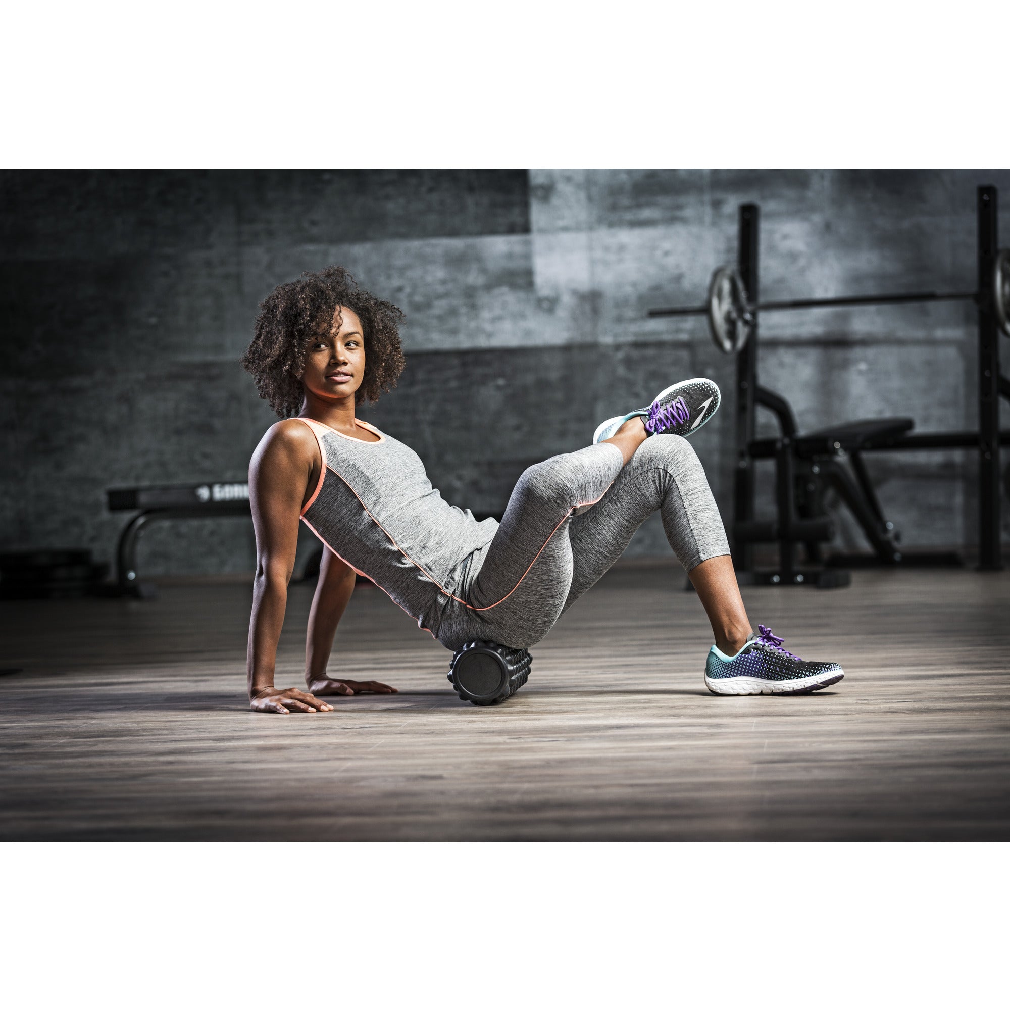 Foam Roller PRO hierontarulla 35 x 13 cm