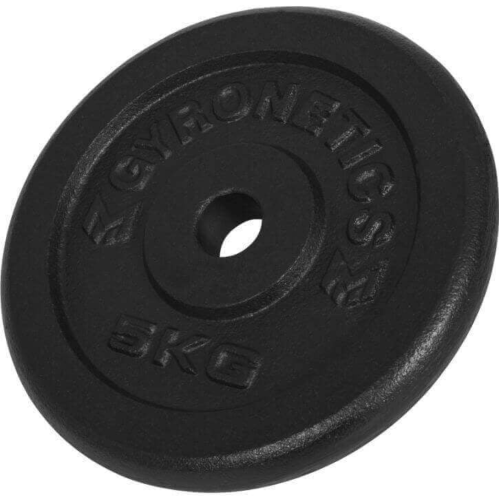 Valurautainen Säädettävä Käsipaino 20kg Kierrelukoilla 45cm, Ø 25mm