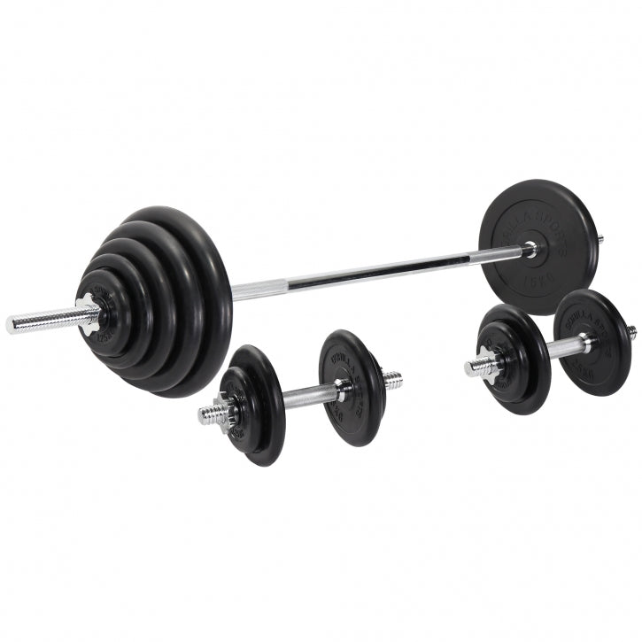 Kuminen levytankosarja 100 kg suoralla tangolla