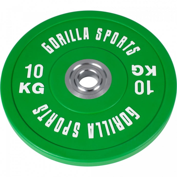 Bumper Plate levytankosarja 140 kg mustalla tangolla