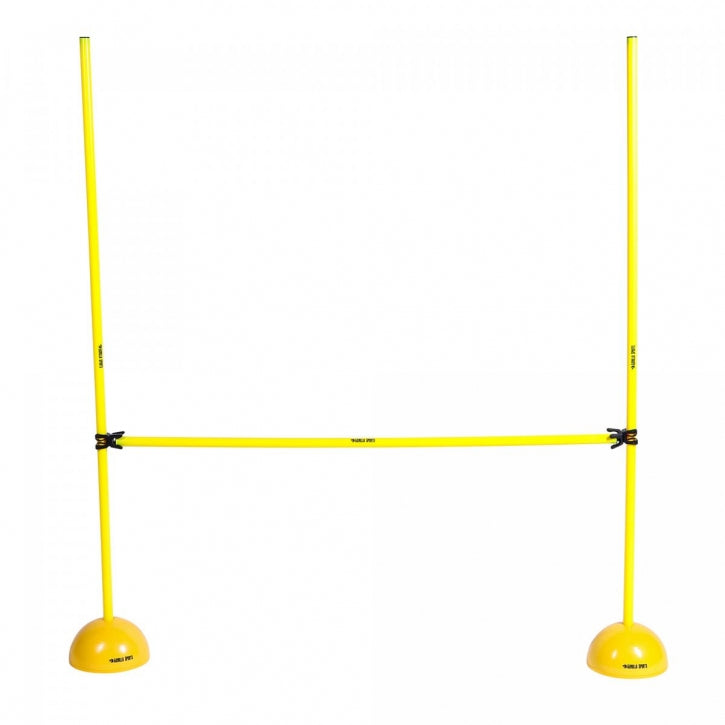Korkeussäädettävä hyppyeste 10,5–150 cm, keltainen