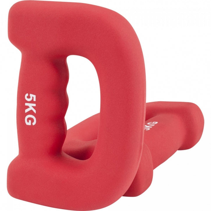Otekäsipainosetti 1–5 kg neopreenipäällysteellä