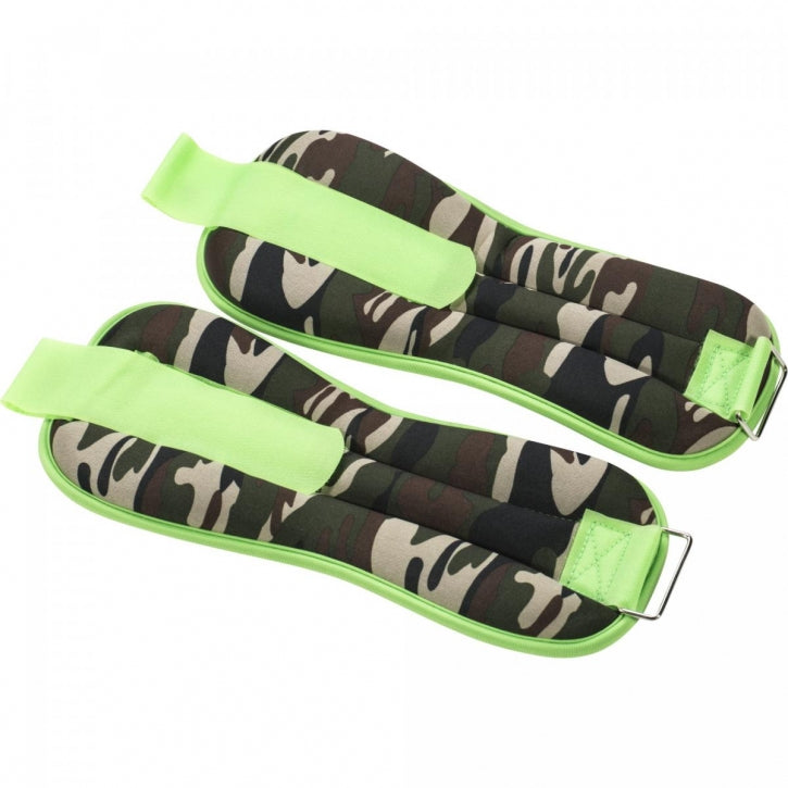 Nilkka- ja rannepainot 10 kg paketti, camo